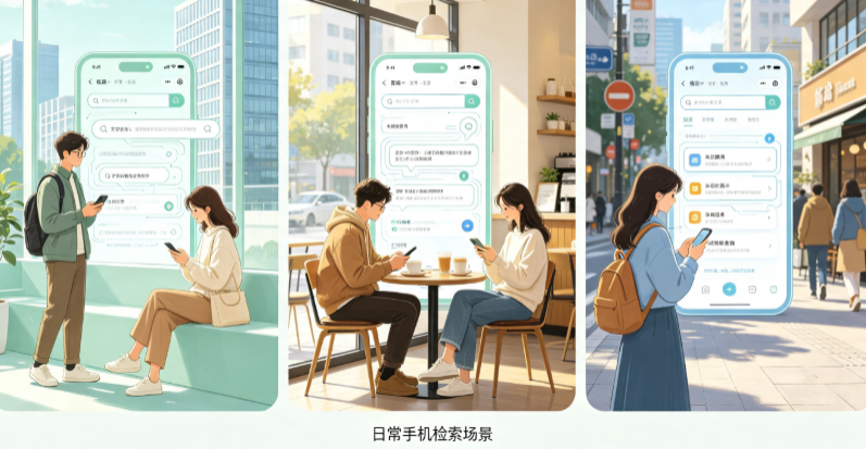 集安市普通人日常手机使用场景拆解：GEO 与 AI 优化如何改变信息检索体验