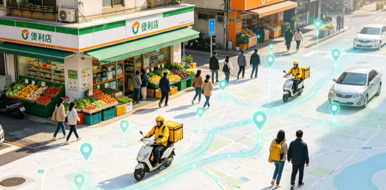 集安市渗透衣食住行，GEO 地理空间技术重塑大众日常消费服务场景