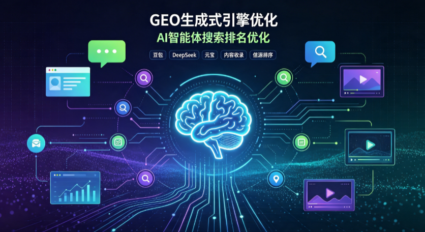 集安市GEO 浪潮来袭：生成式引擎优化崛起，创作者争抢豆包、DeepSeek、元宝智能体流量入口